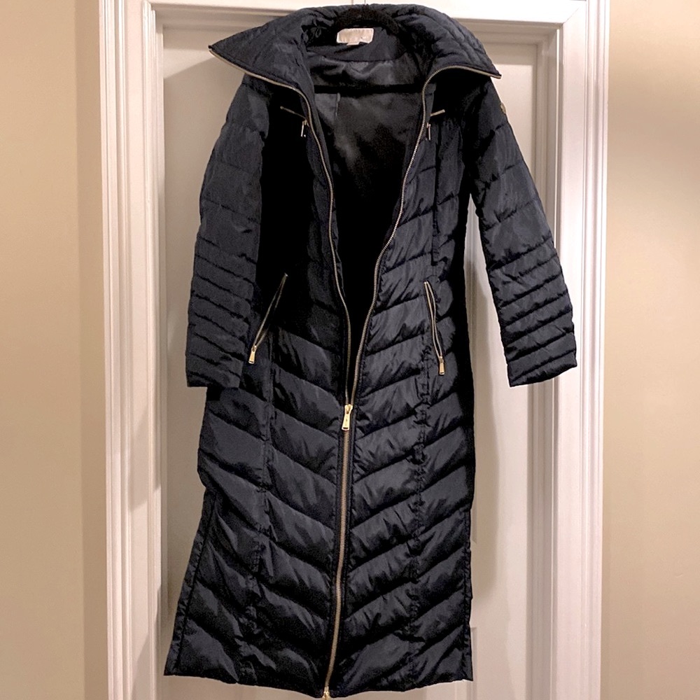 Michael Kors Navy coat size XS - Picture 1 of 5